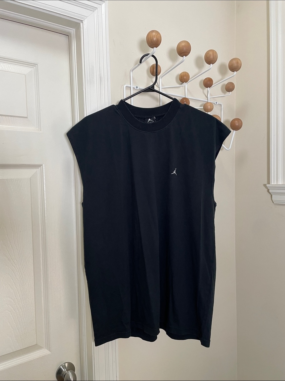 Jordan - Y2K Classic Sleeveless Tee Black L
